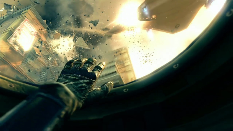 Illustration for article titled Explosive, Horse-Laden Screengrabs From Black Ops II's First Trailer